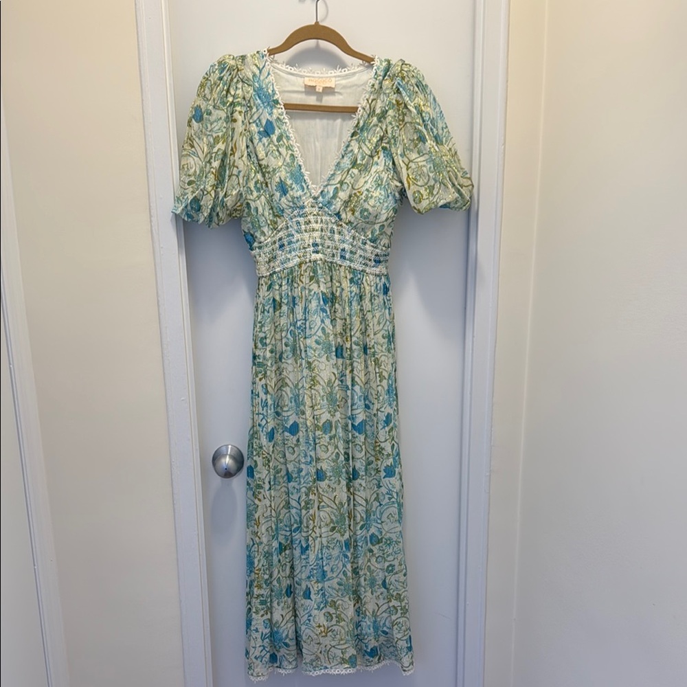 Floral V-Neck Dress